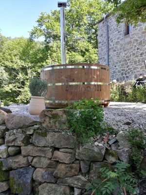 Wooden Hot Tub Thermo Wood Basic, Lucy, Banhars, France (2)