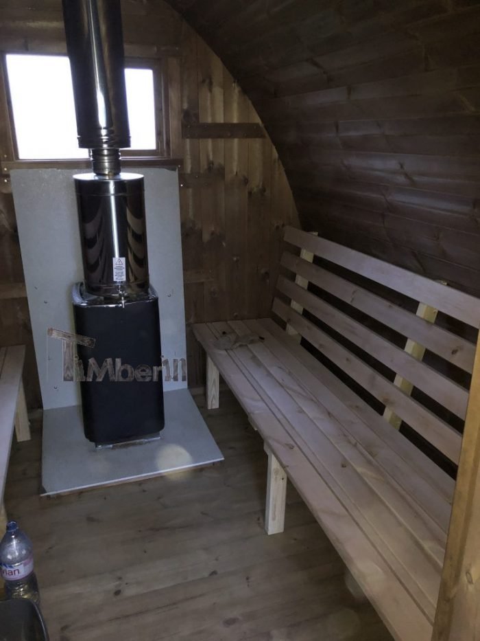 Outdoor Garden Sauna Igloo Design, Cameron, Rothesay, U.K (1)