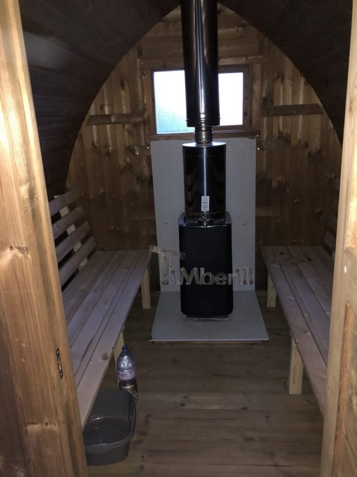 Outdoor Garden Sauna Igloo Design, Cameron, Rothesay, U.K (2)