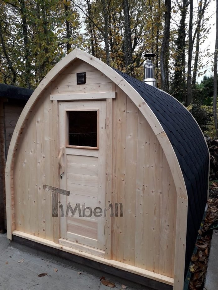 Outdoor Garden Sauna Igloo Design, Jolyon, Kent, U (2)