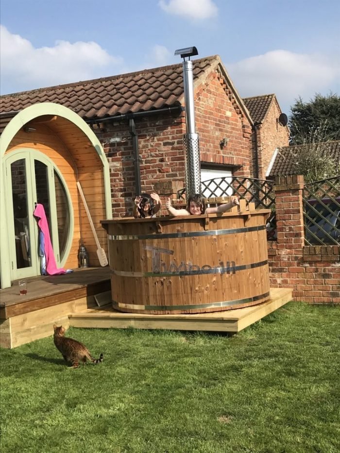 Wooden Hot Tub Thermo Deluxe, Helen, North Yorkshire, U K 