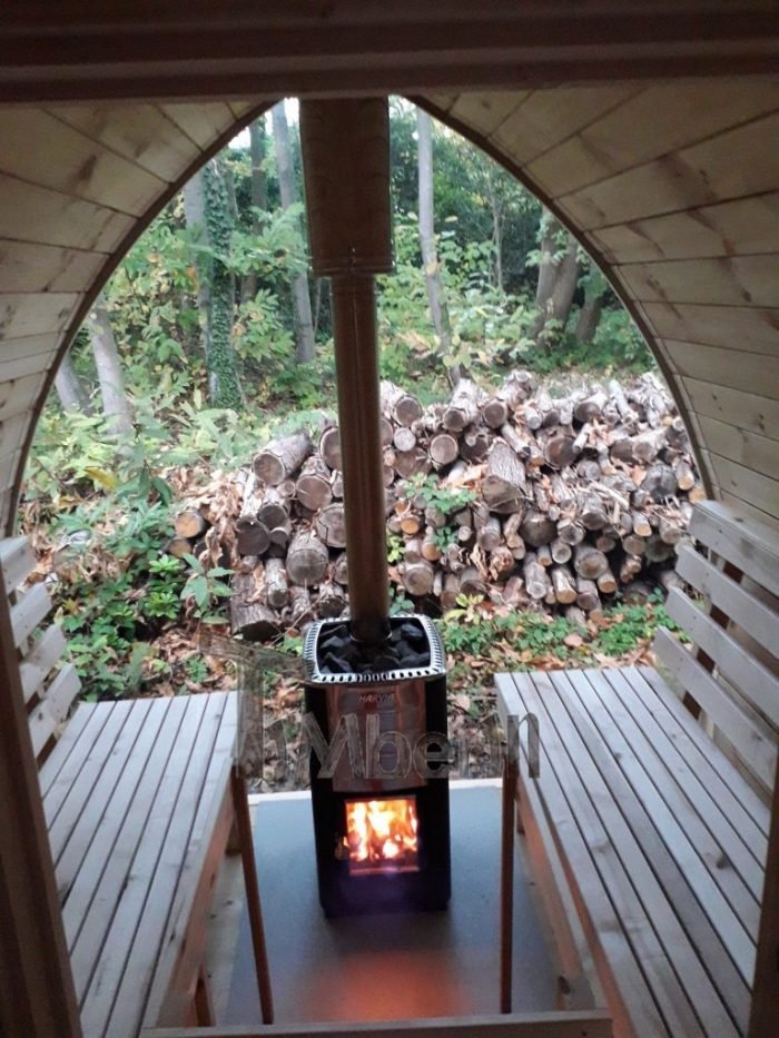 Outdoor Garden Sauna Igloo Design, Jolyon, Kent, U K (3)