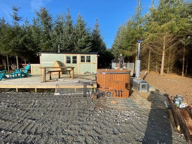 Oval Hot Tub For 2 Persons With Fiberglass Liner, David, Redruth, UK (1)