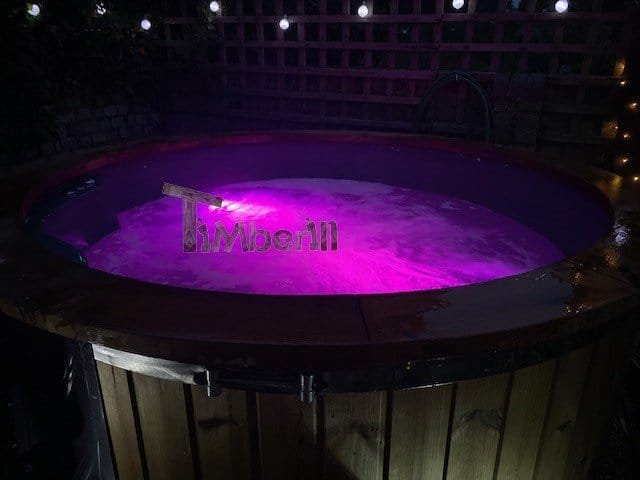 Wood Burning Fiberglass Hot Tub With Jets Wellness Royal, Carl, Crediton, United Kingdom (3)