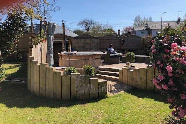 Wooden Outdoor Spa In Thermowood Deluxe, Steph, Ayr, United Kingdom (1)