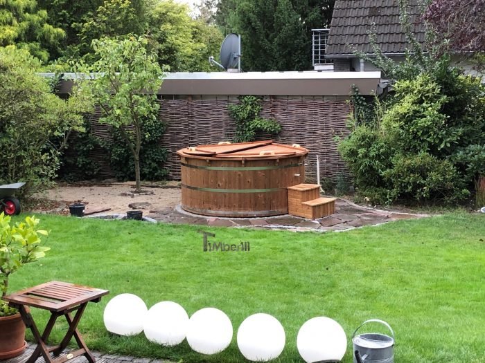 Wooden Hot Tub Possible With Jets Deluxe Thermowood, Cornelia, Ratingen, Germany (3)