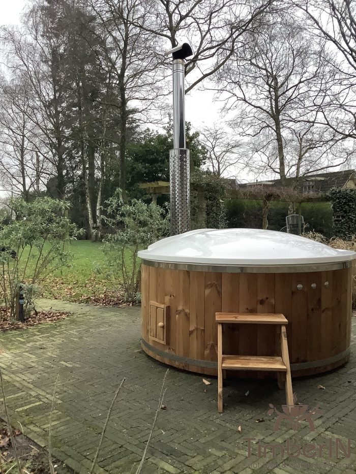 Outdoor jacuzzi hot tub wood fired 4 6 persons with snorkel burner, eric, hulten, netherlands (2)