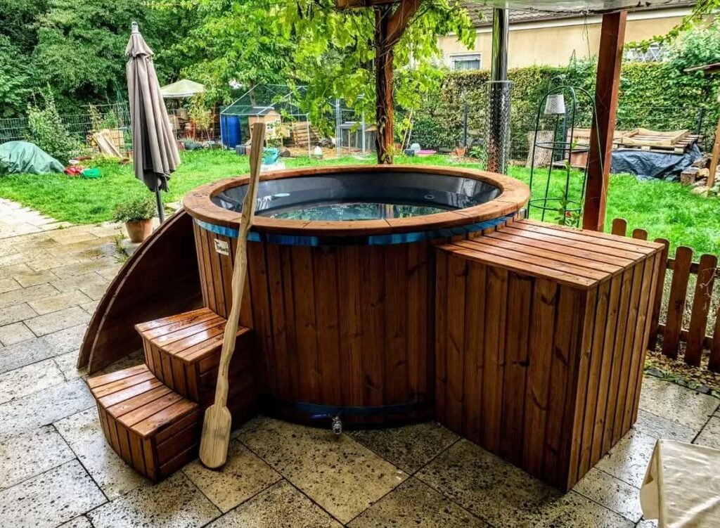 Can an Electric Heater Be Used Together with a Wood or Pellet-Fired Stove for Hot Tubs?