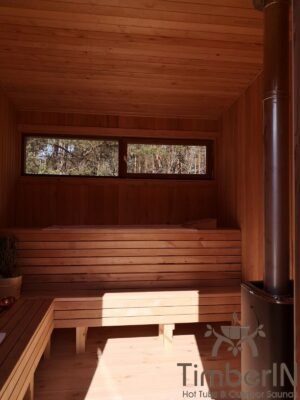 Outdoor modern mini sauna (24)