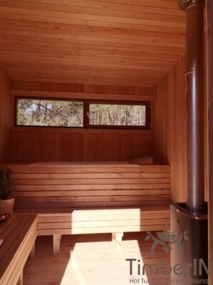 Outdoor modern mini sauna (35)