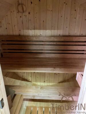 Outdoor barrel sauna mini small 2 4 persons (15)