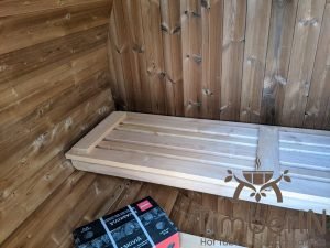 Outdoor barrel sauna mini small 2 4 persons thermo wood (23)