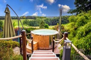Wood burning heated hot tubs with jets – timberin rojal (1)