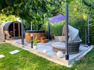 Wood burning heated hot tubs with jets – timberin rojal (2)