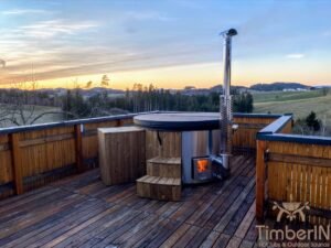 Wood burning heated hot tubs with jets – timberin rojal (5)