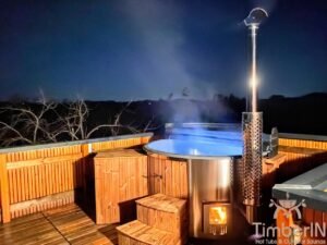 Wood burning heated hot tubs with jets – timberin rojal (6)