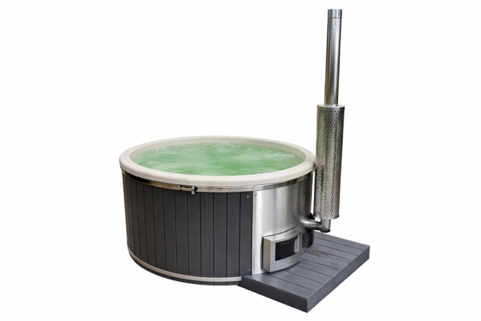 Pellet Fired Hot Tubs 1 TimberIN Nordic™ Pellet Comfort