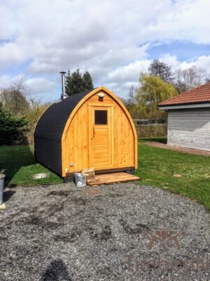 Outdoor garden sauna pod – iglu (1)