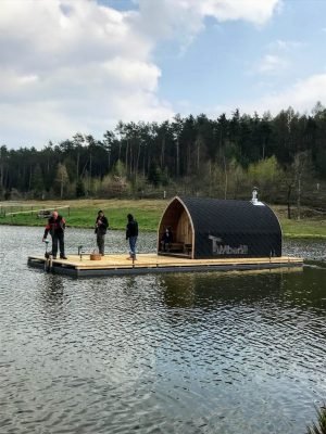 Outdoor garden sauna pod – iglu (1)