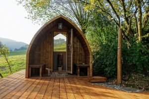 Outdoor Garden Sauna Pod – Iglu (2)