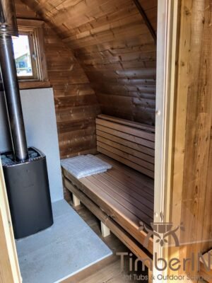 Outdoor garden sauna pod – iglu (4)