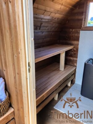 Outdoor garden sauna pod – iglu (5)