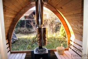 Outdoor garden sauna pod – iglu (5)