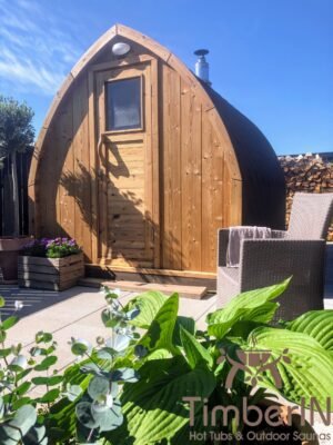 Outdoor garden sauna pod – iglu (6)