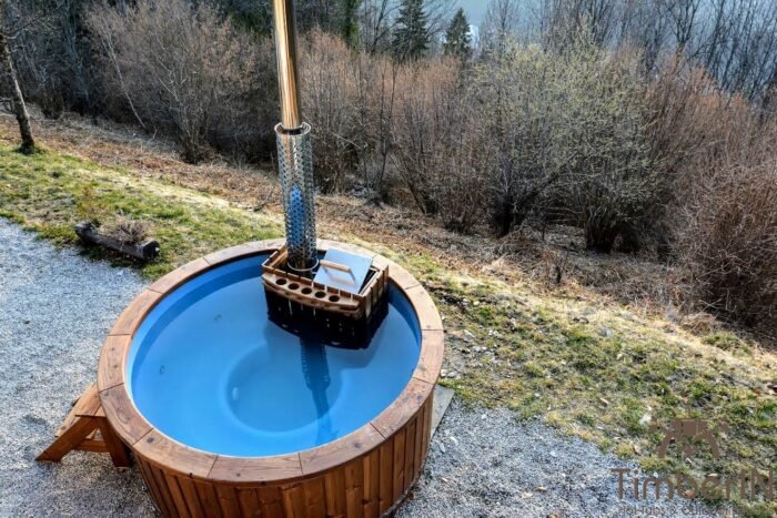 Wood Fire Heated Hot Tubs