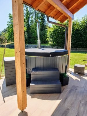 Outdoor Whirlpool Hot Tub With Smart Pellet Stove (2)
