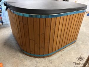 Square wood fired hot tub – timberin nordic square™ (1)