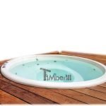 Sunken Inground Built In Hot Tub Jacuzzi TimberIN