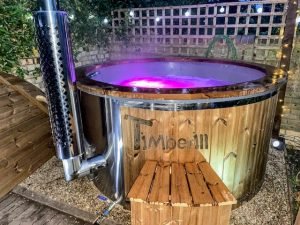 Wood Burning Fiberglass Hot Tub With Integrated Stove Wellness Royal (1)
