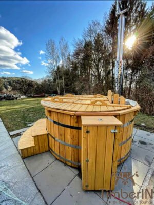 Wooden hot tub spruce – larch (2)