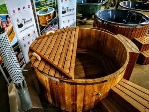 Wooden Hot Tub Thermo Wood Basic Air Bubble And LED (6)
