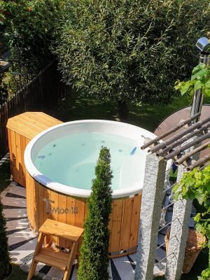 Outdoor garden hot tub wood fired (3)