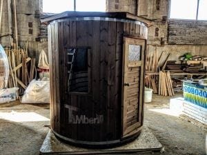 Outdoor Sauna For Limited Garden Space (10)
