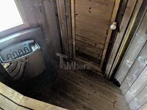 Outdoor Sauna For Limited Garden Space (23)