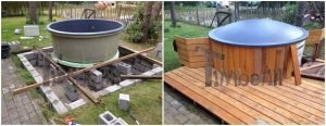 Terrace Classic Hot Tub With Straight Walls 4