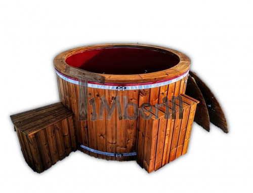 Wooden Hot Tub With Electric Heater