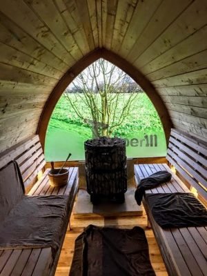 Outdoor Garden Sauna Igloo Design (8)