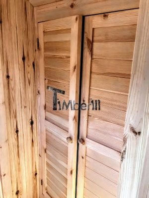 Outdoor Barrel Round Sauna (18)