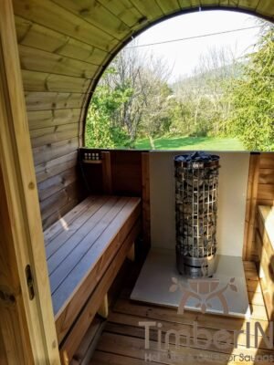 Outdoor barrel round sauna (3)