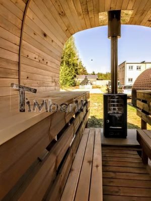 Rectangular Wooden Outdoor Sauna (16)