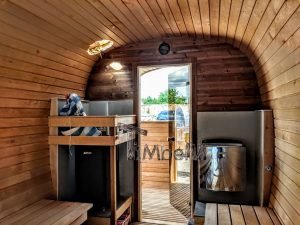 Rectangular Wooden Outdoor Sauna (8)