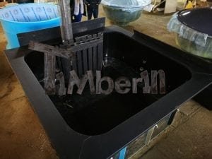 Rectangular Hot Tub Polypropylene Lined With Snorkel Heater 4