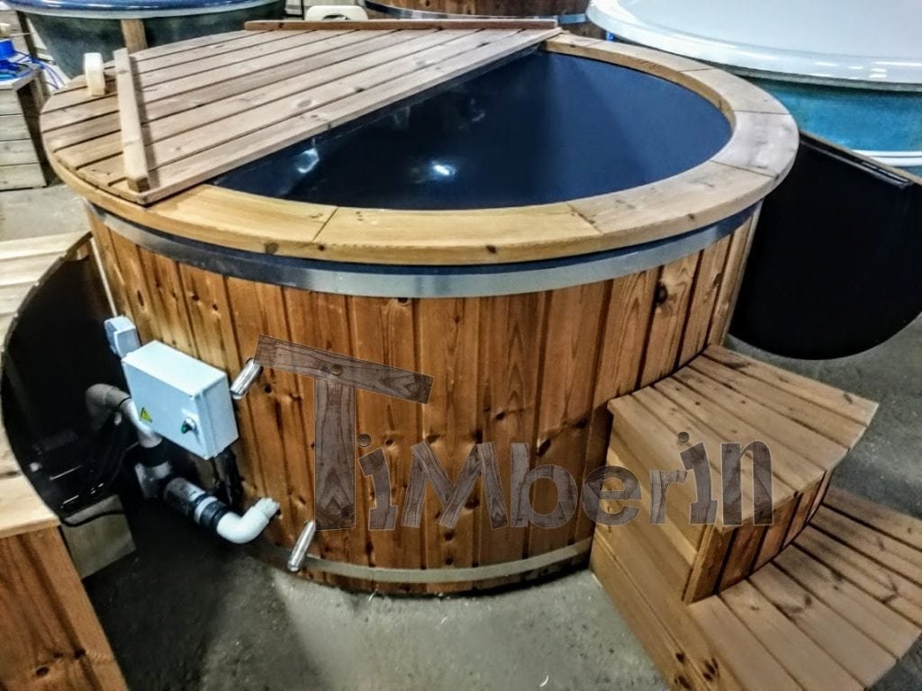 electric outdoor hot tub wellness conical 8