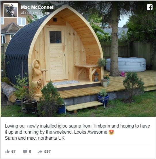 Outdoor Garden Saunas For Sale Best 2020 Uk Deals