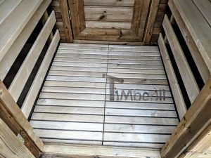 Mobile Outdoor Igloo Sauna On Wheels Harvia Wood Burner (27)