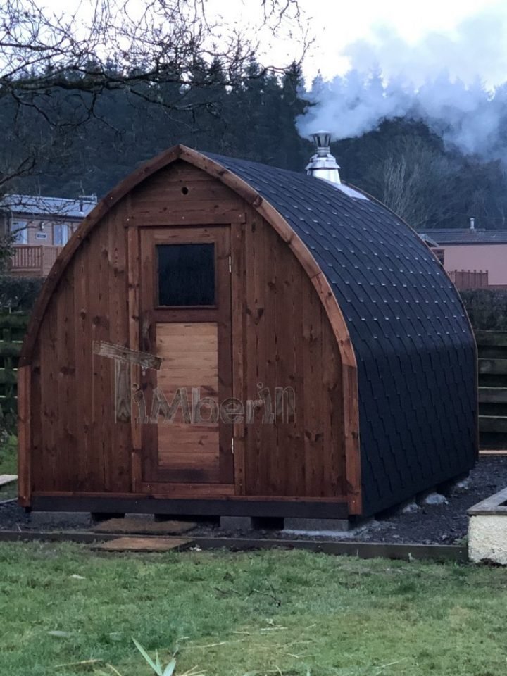 Outdoor Garden Sauna Igloo Design, Cameron, Rothesay, U.K (3)